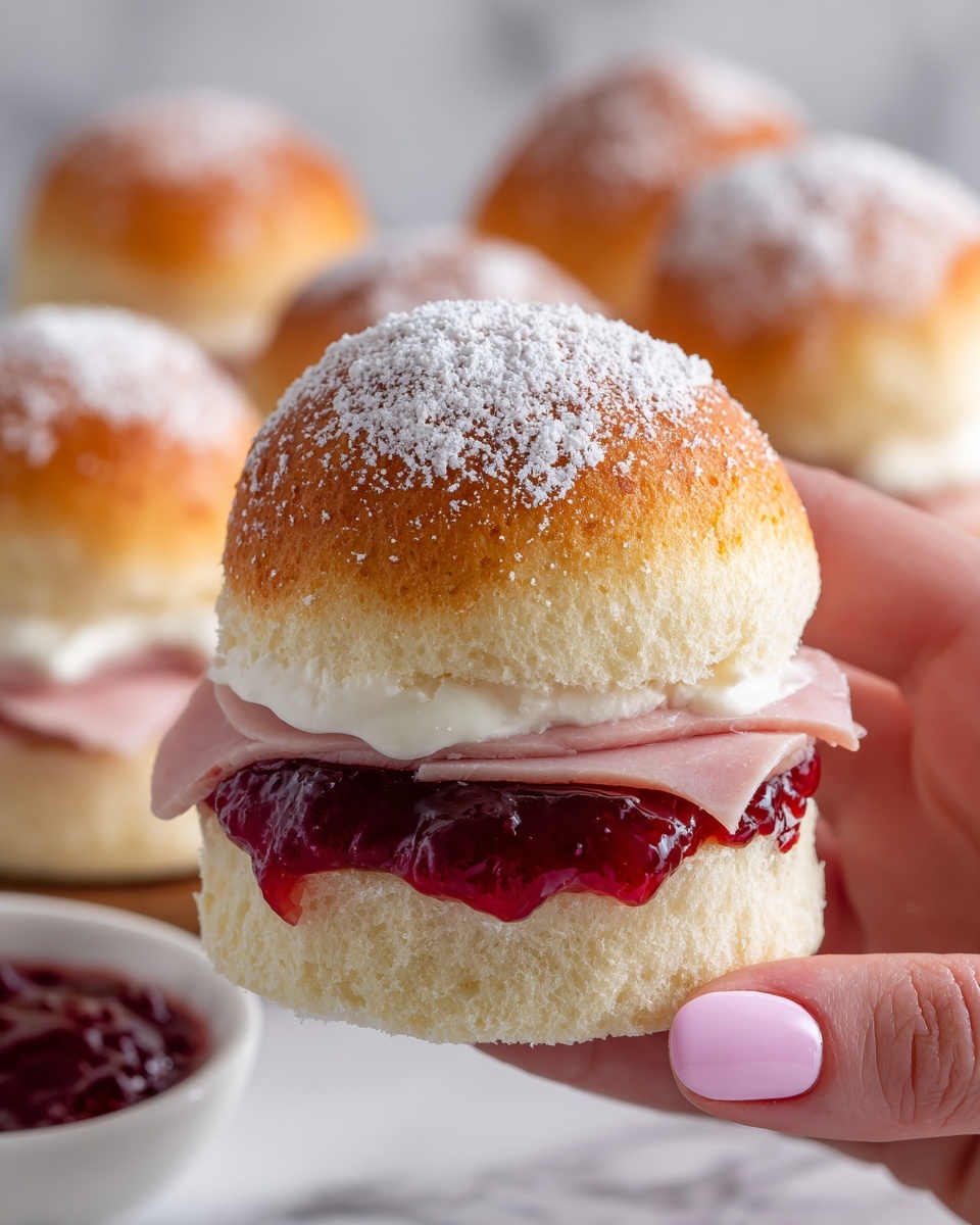 Monte Cristo Sliders Recipe - Recipe Image
