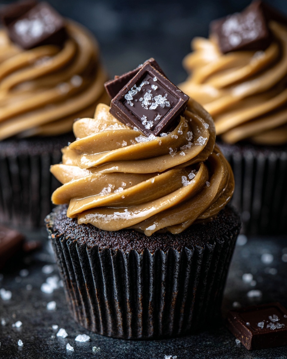 Salted Caramel Chocolate Mousse Cups Recipe - Recipe Image