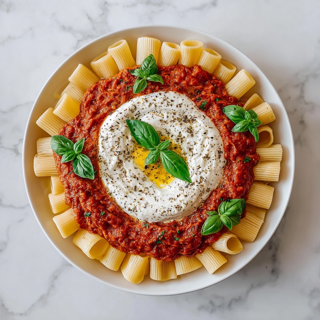 Sweet Garlic Tomato & Basil Casarecce Recipe - Recipe Image