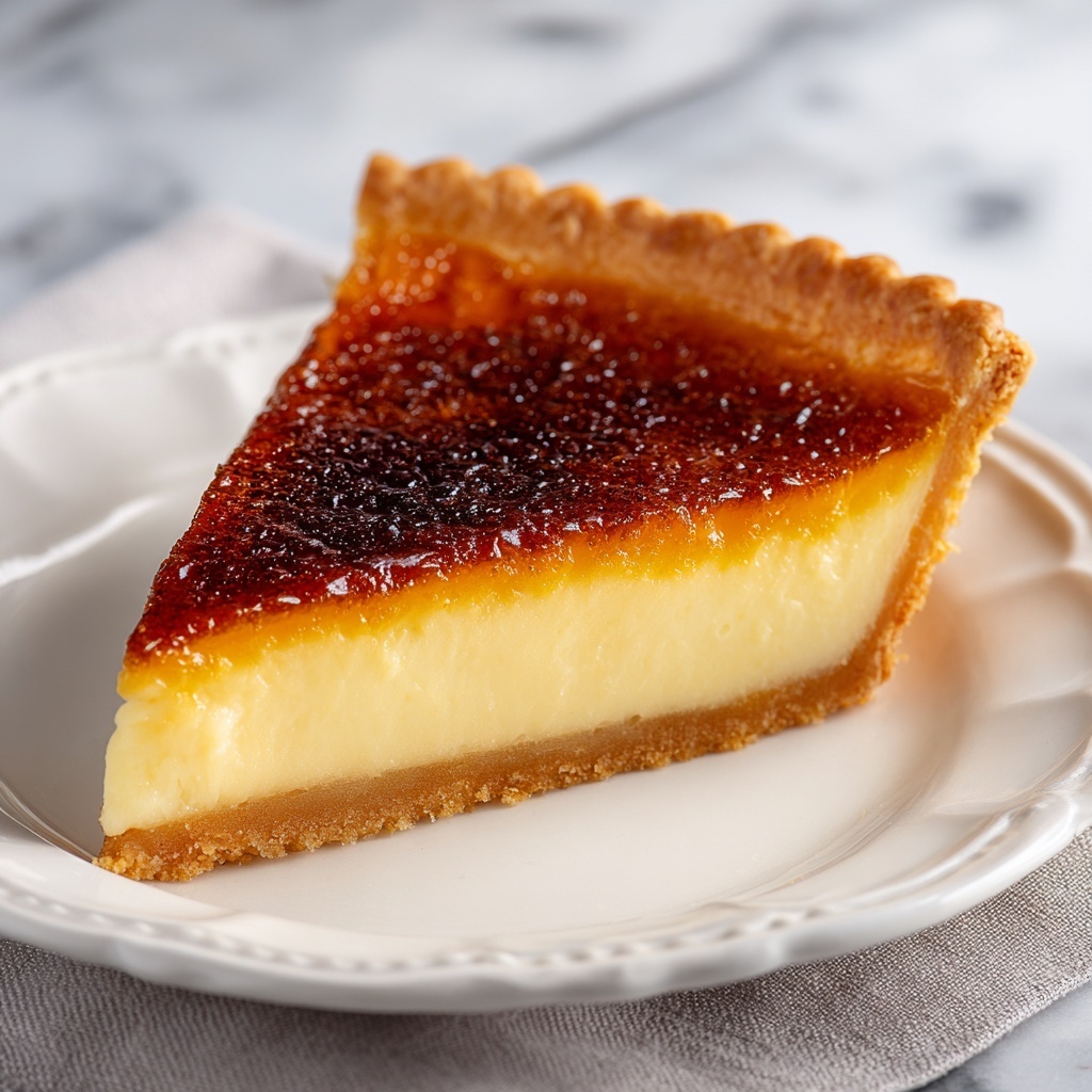 Creme Brulee Pie Recipe - Recipe Image