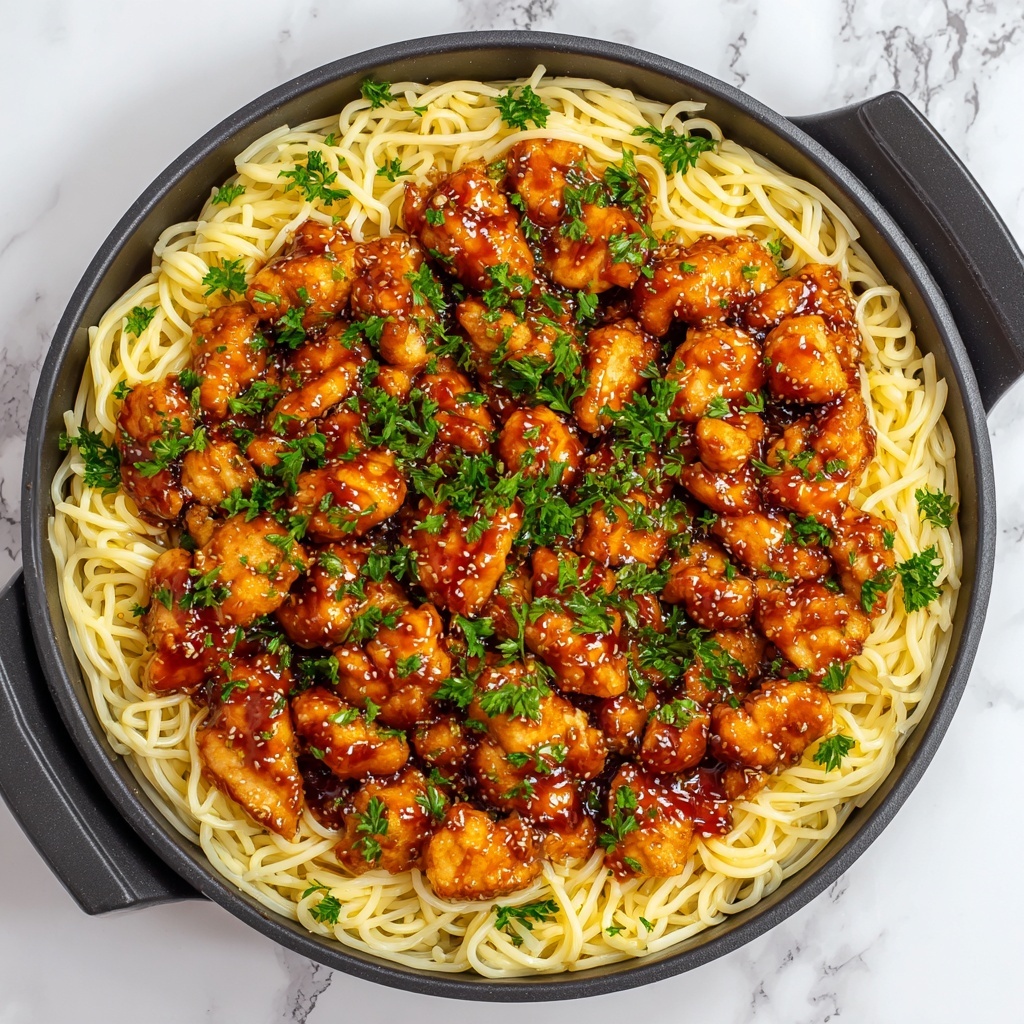 Garlic Butter Chicken Bites with Creamy Parmesan Pasta Recipe - Recipe Image