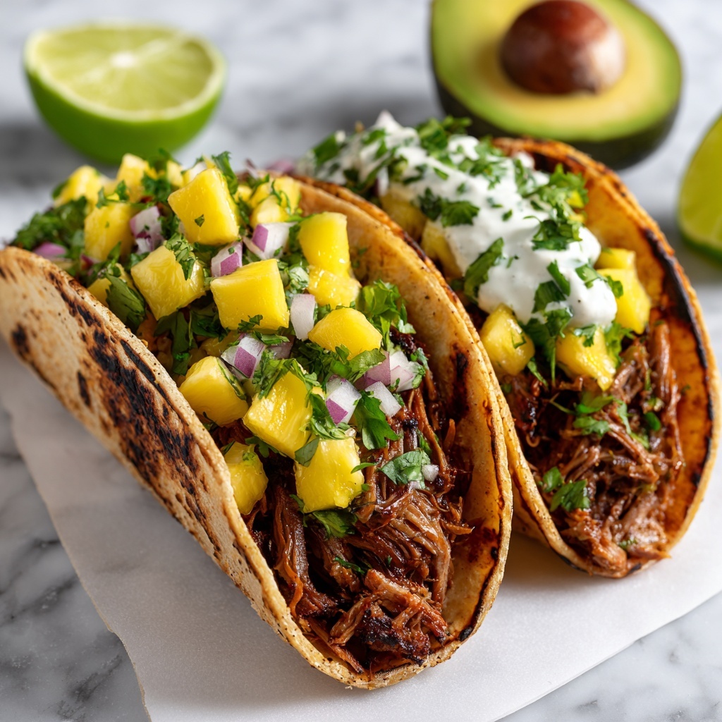 Crispy BBQ Salmon Tacos with Avocado Mango Salsa and Jalapeño Recipe - Recipe Image