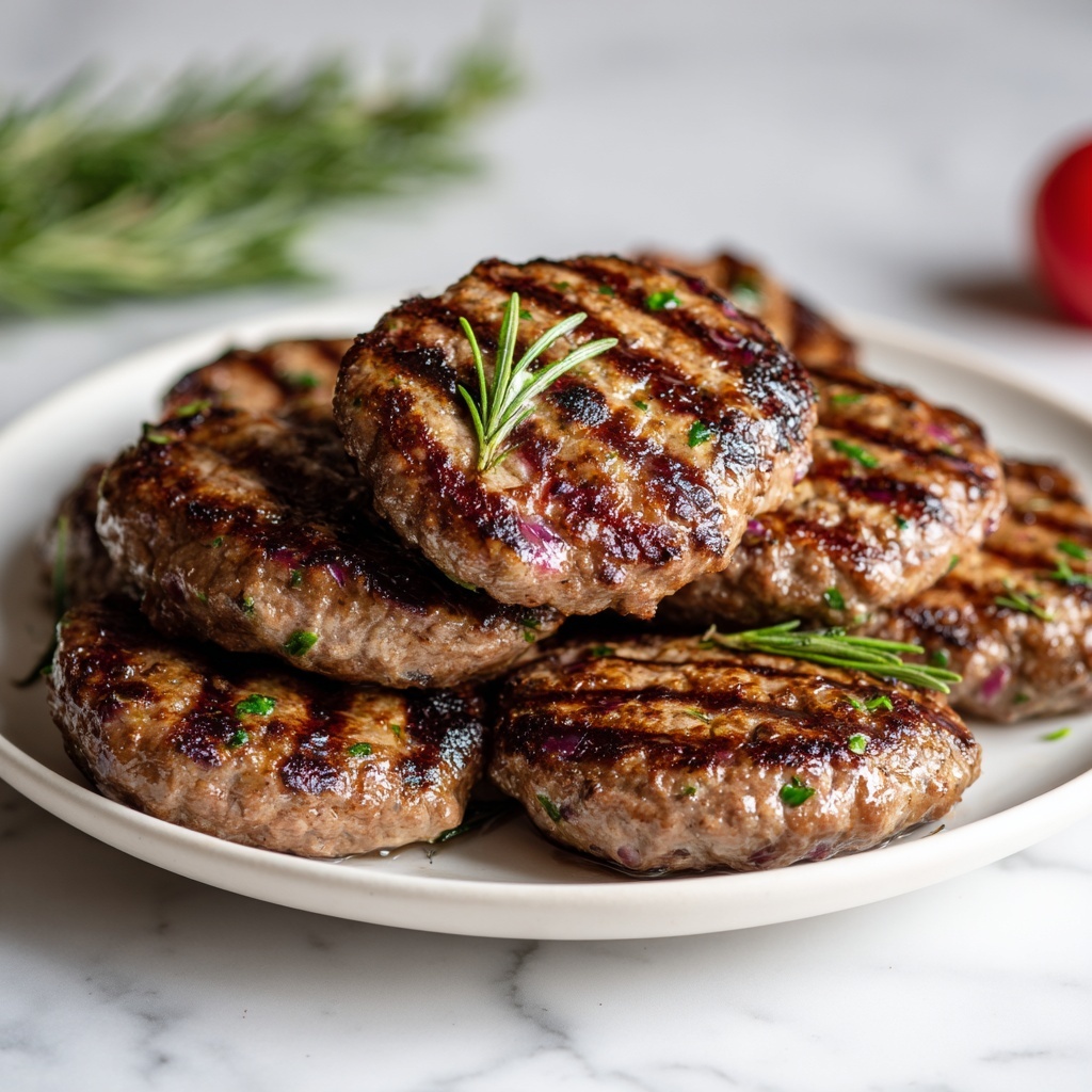 Mediterranean Chicken Patties Recipe - Recipe Image