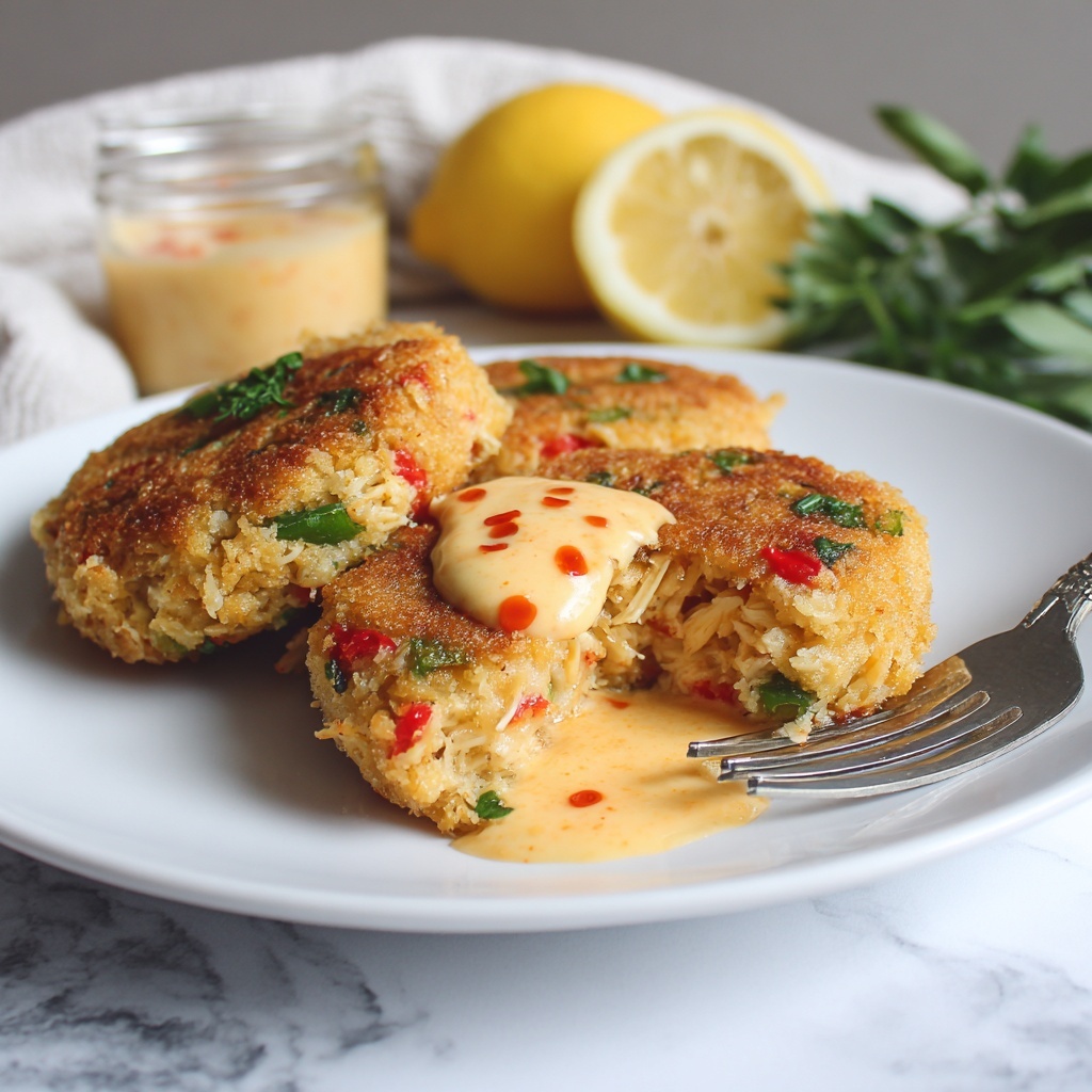 Easy Air Fryer Crab Cakes Recipe - Recipe Image