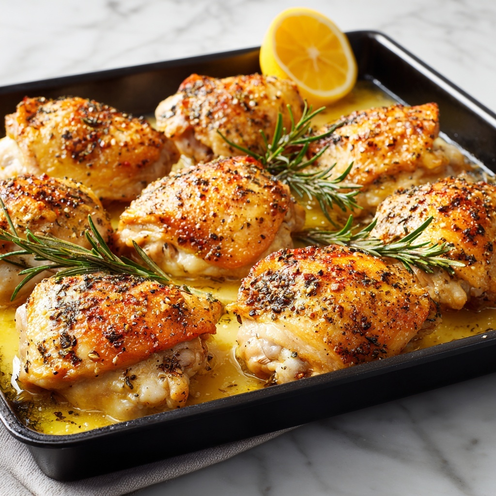 Baked Greek Lemon Chicken Recipe - Recipe Image