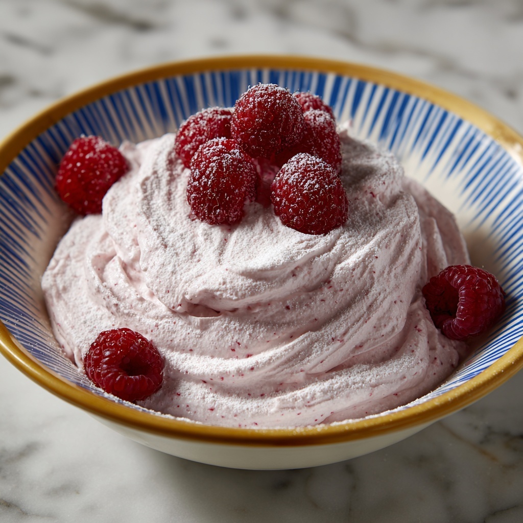 Raspberry Mousse Recipe - Recipe Image
