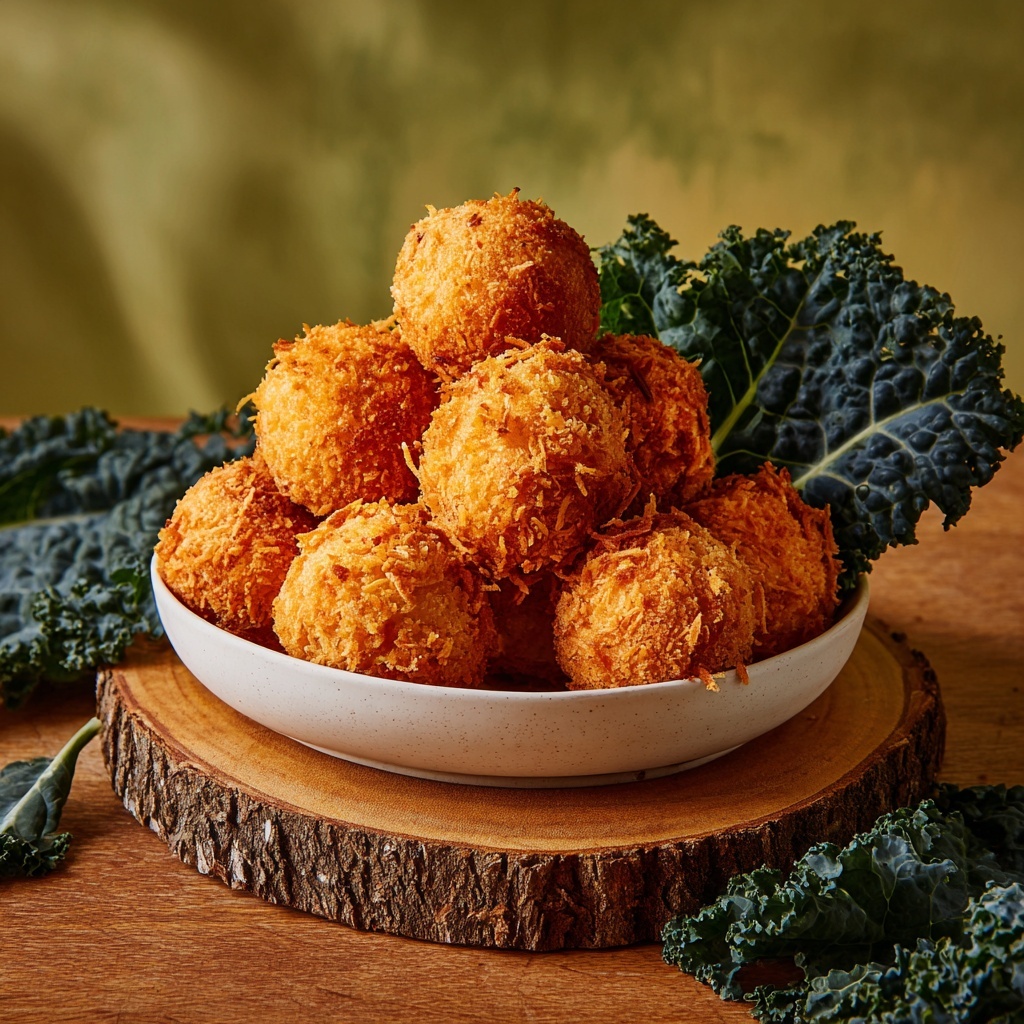 Cheesy Colcannon Balls Recipe - Recipe Image