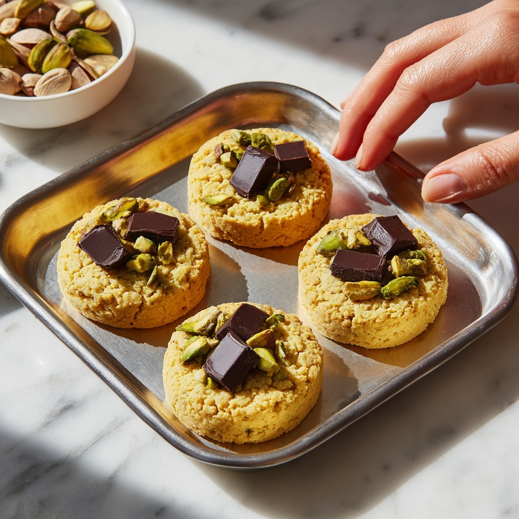 NYC-Style Pistachio Protein Cookie Recipe - Recipe Image