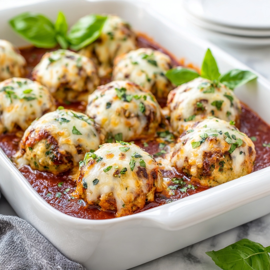 Malfatti (Italian Spinach Ricotta Dumplings with Napoli Sauce) Recipe - Recipe Image