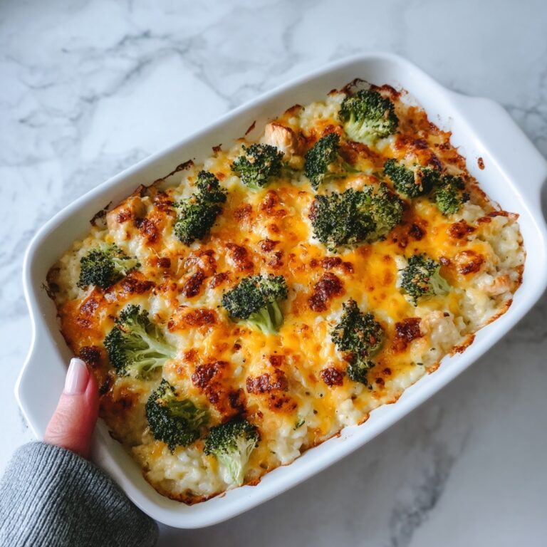 Cheesy Broccoli Rice Casserole Recipe