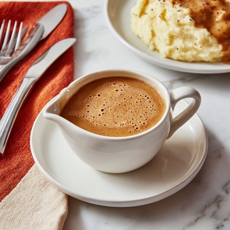 Beef Brown Gravy Without Drippings Recipe