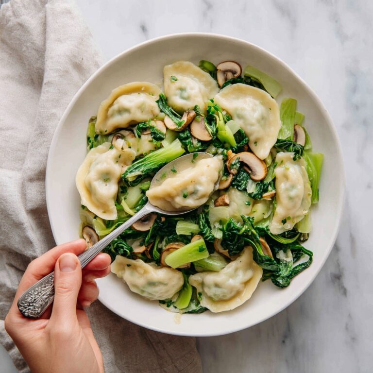 Dumpling and Bok Choy Soup Recipe