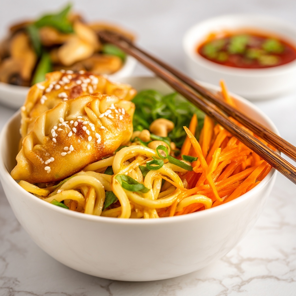 Potsticker Noodle Bowls Recipe - Recipe Image