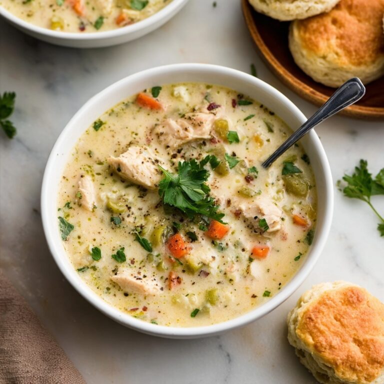 Chicken Pot Pie Soup Recipe