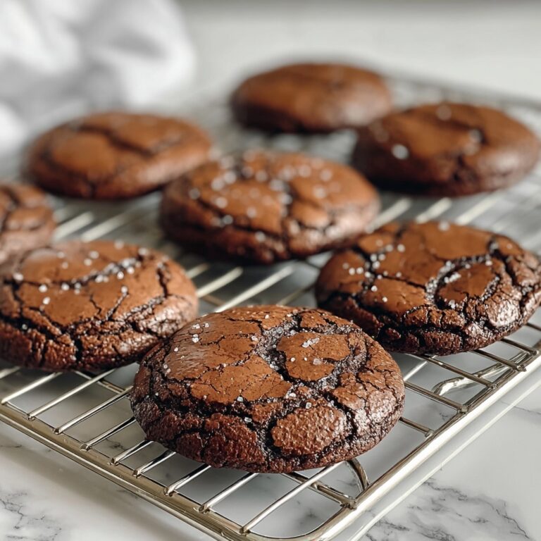 Fudgy Flourless Chocolate Cake Cookies Recipe