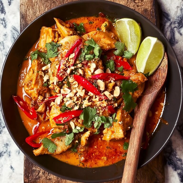 Spicy Thai Peanut Chicken Recipe