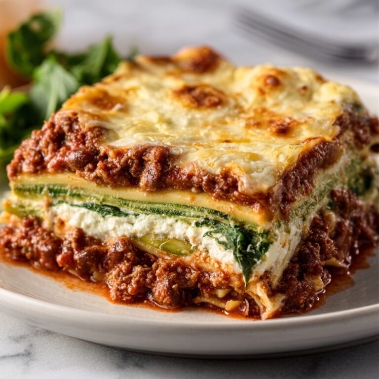 Zucchini Noodle Lasagna Recipe