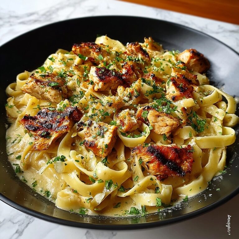 Cajun Chicken Fettuccine Alfredo Recipe