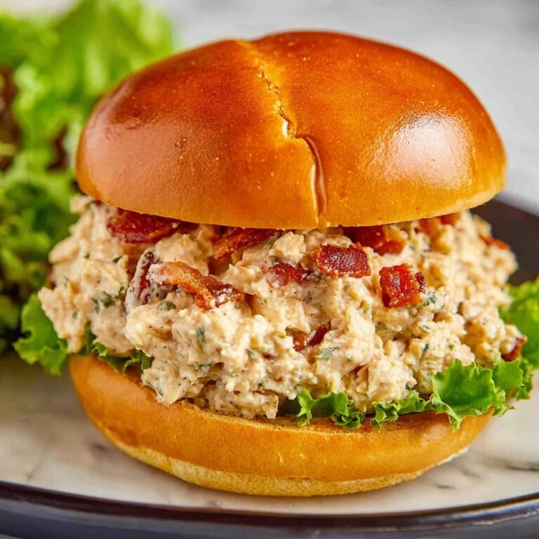 Chicken Alfredo Sloppy Joes Recipe