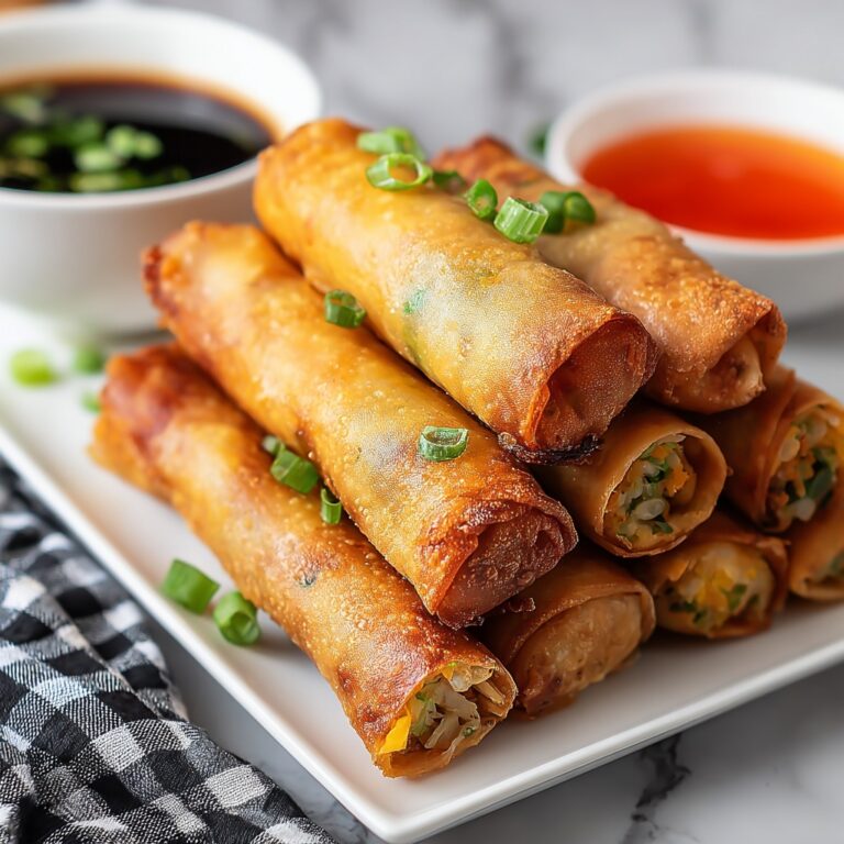 Crispy Air Fryer Spring Rolls Recipe