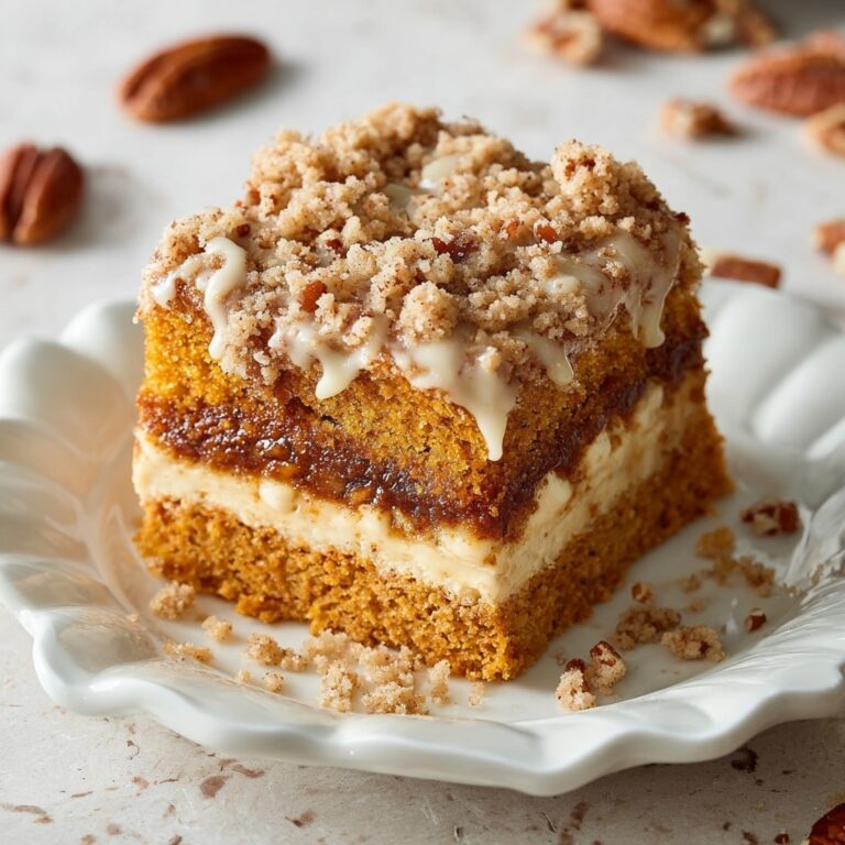 Pumpkin Coffee Cake with Maple Glaze Recipe