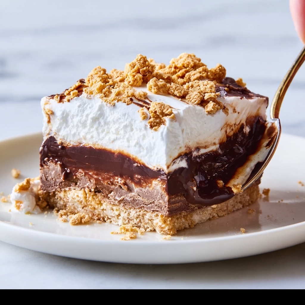 Decadent Peanut Butter Crunch Lasagna Recipe - Recipe Image