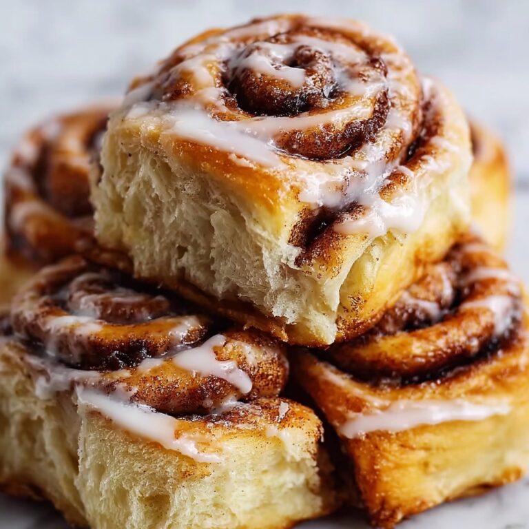 Puff Pastry Cinnamon Rolls with Maple Glaze Recipe