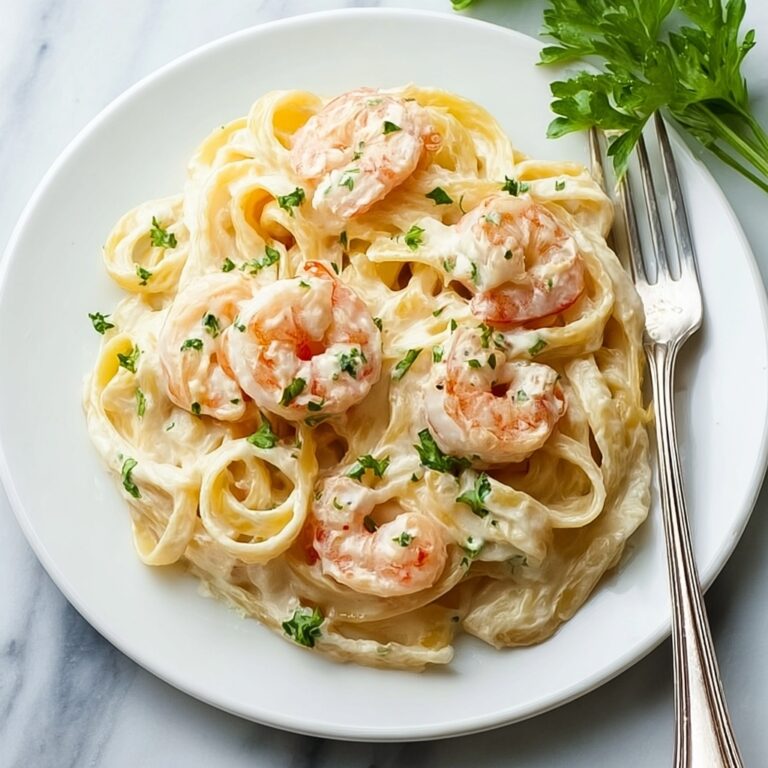 Shrimp Fettuccine Alfredo Recipe
