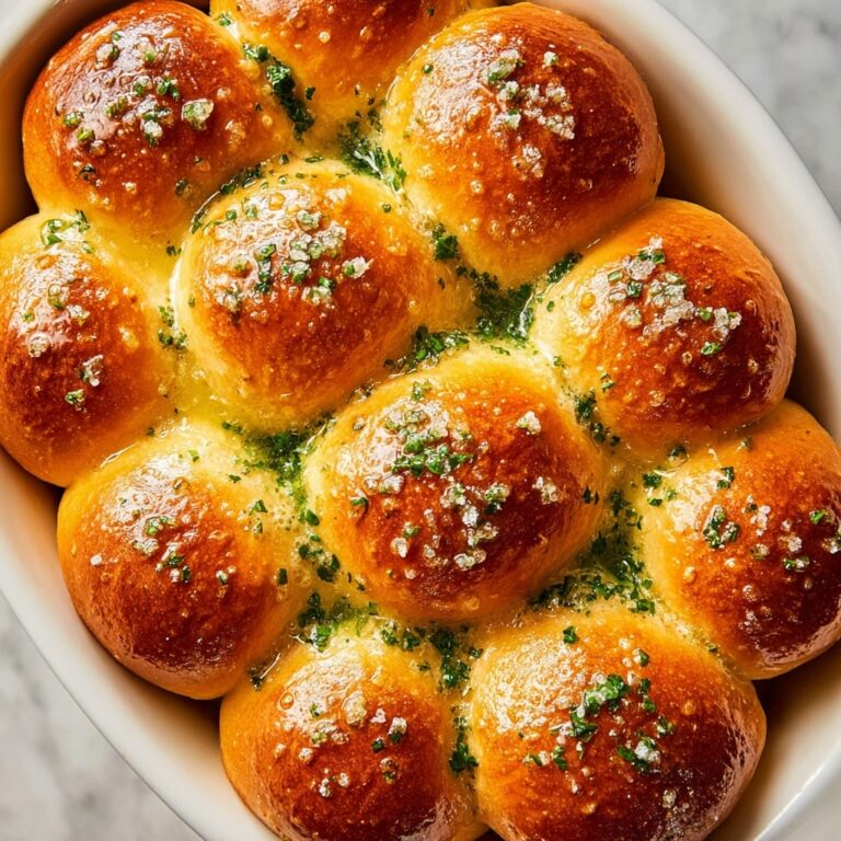 Garlic Butter Dinner Rolls Recipe