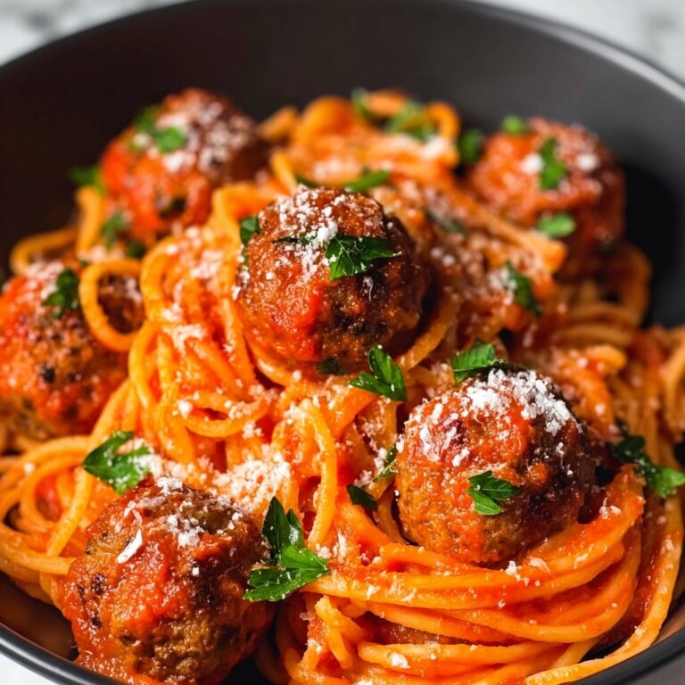 Pot Whole Wheat Spaghetti with Turkey Meatballs Recipe