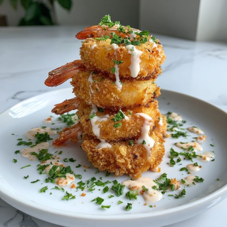 Shrimp Alfredo Corn Dog Sticks Recipe