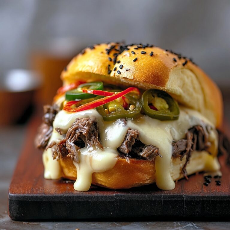 Philly Cheese Steak Burgers Recipe