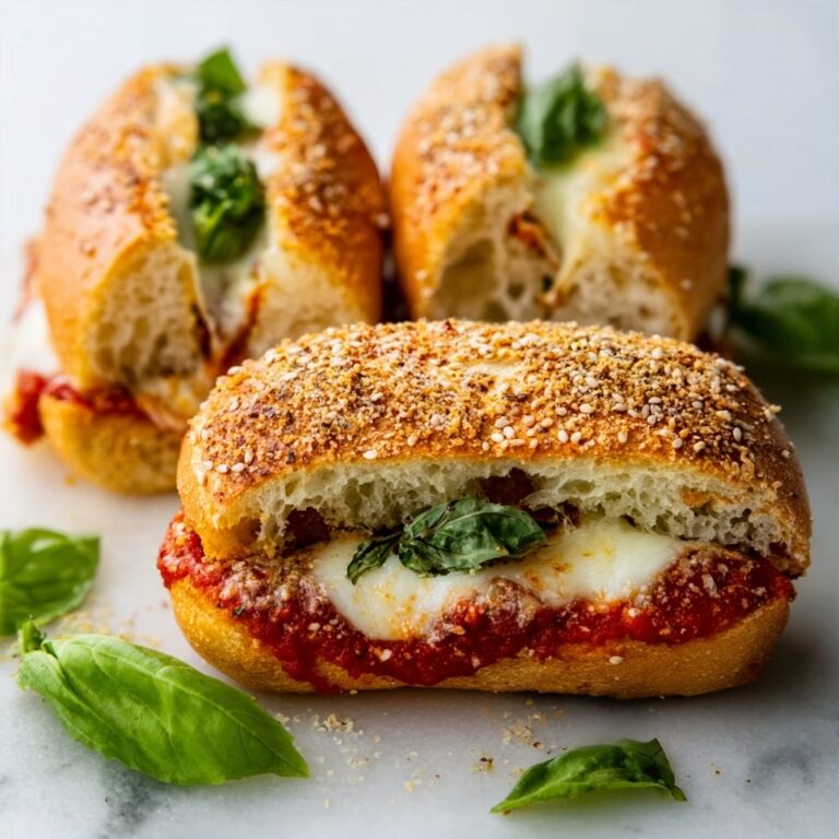 Cheesy Italian Meatball Subs Recipe