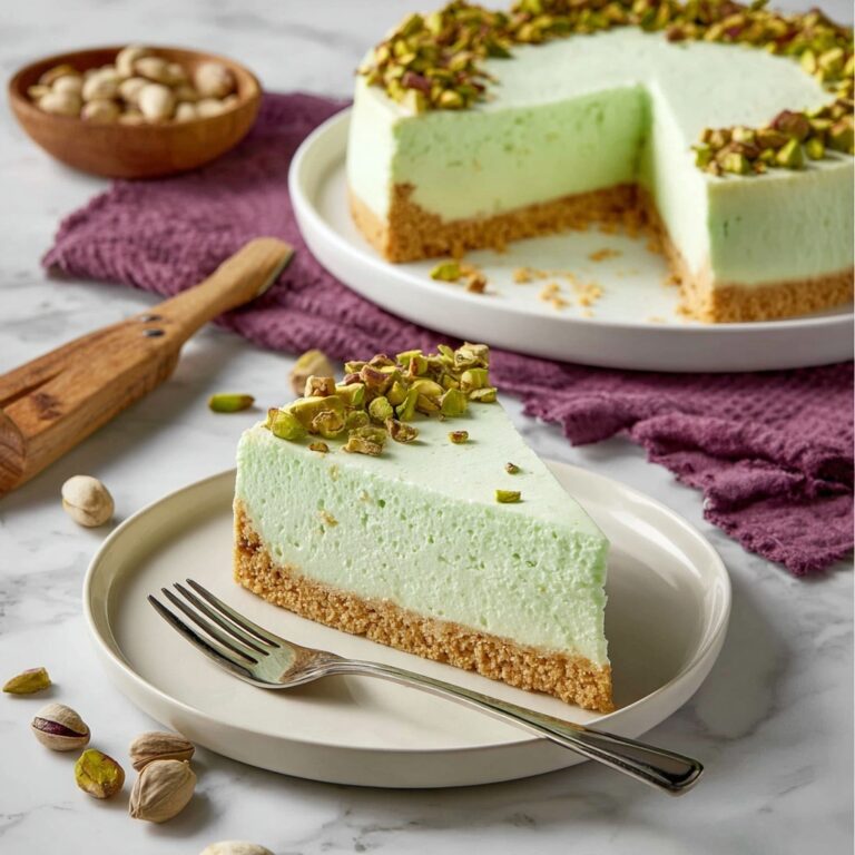 Easy Pistachio Cheesecake Recipe