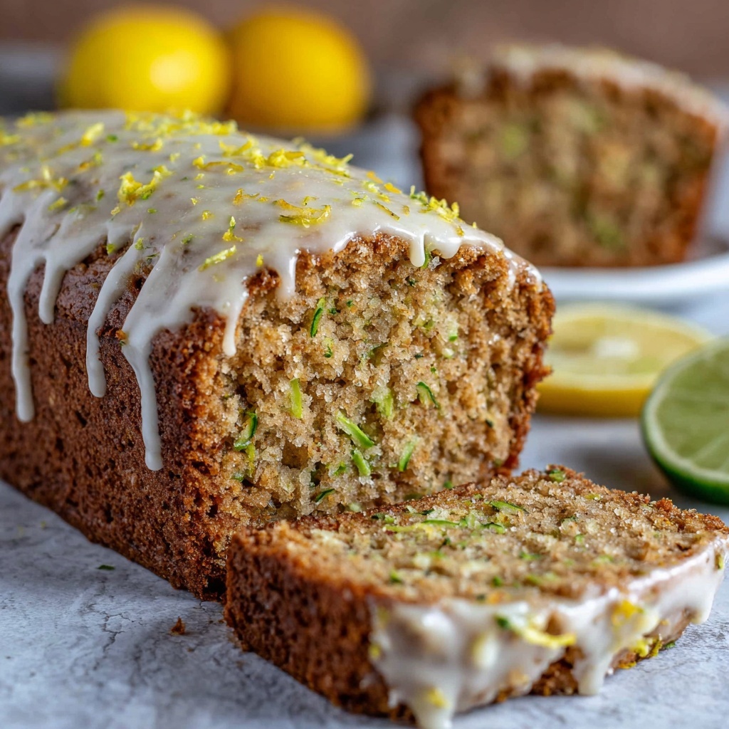 Lemon Yogurt Zucchini Bread Recipe - Recipe Image