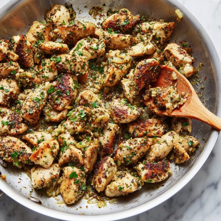 Garlic Butter Chicken Bites Recipe