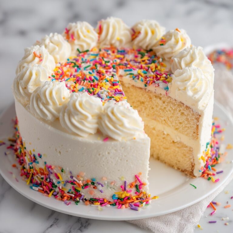 Homemade Vanilla Cake Recipe