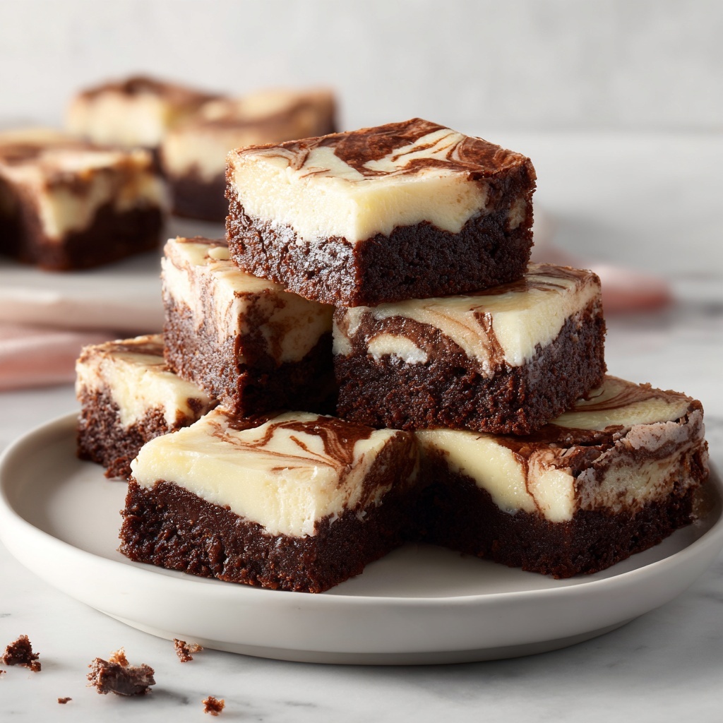 Mocha Swirl Brownies Recipe - Recipe Image