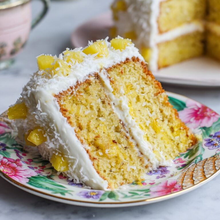 Pineapple and Coconut Dream Cake Recipe