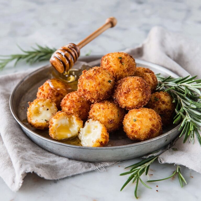Fried Goat Cheese with Tarragon Honey Recipe