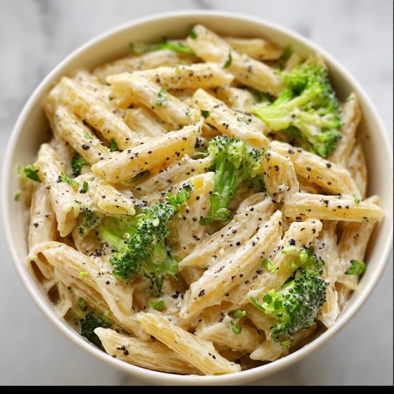 Creamy & Cheesy Broccoli Pasta Recipe