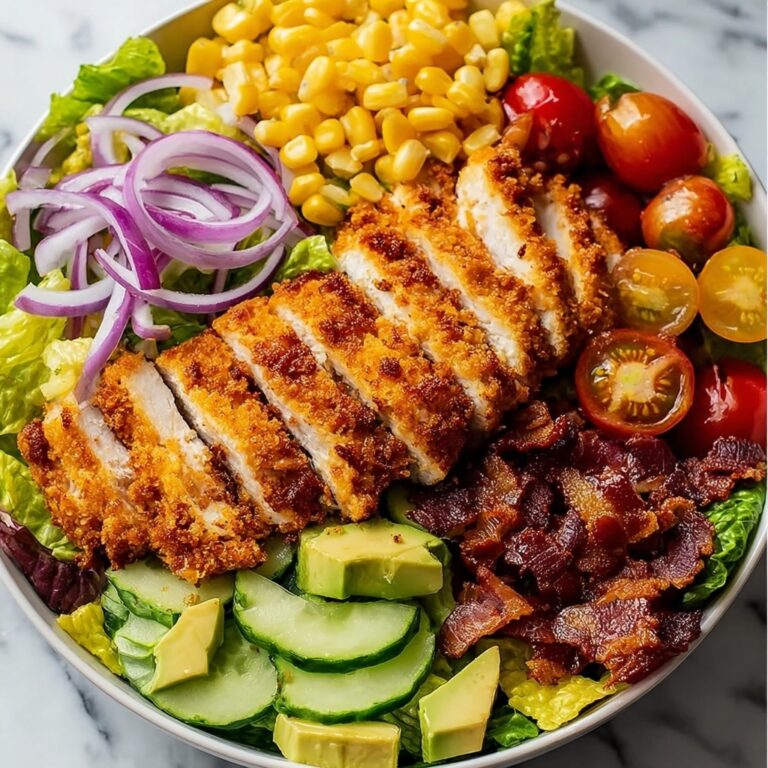 Honey Mustard Crispy Chicken Salad Recipe
