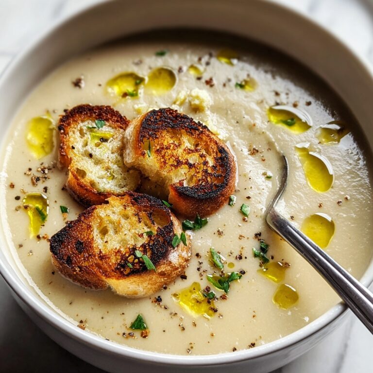 Country French Garlic Soup Recipe