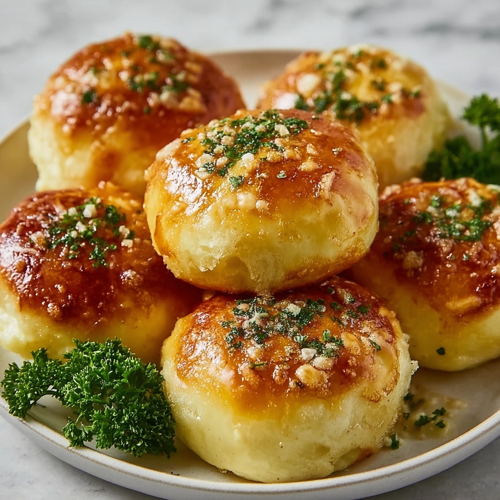 Keto Garlic Rolls Recipe - Recipe Image