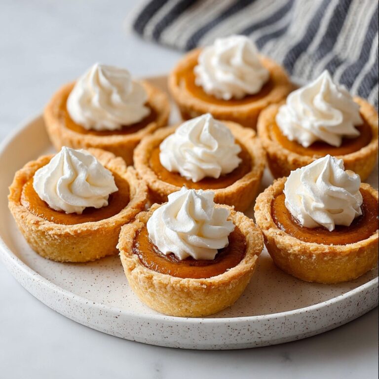 Mini Pumpkin Pies Recipe