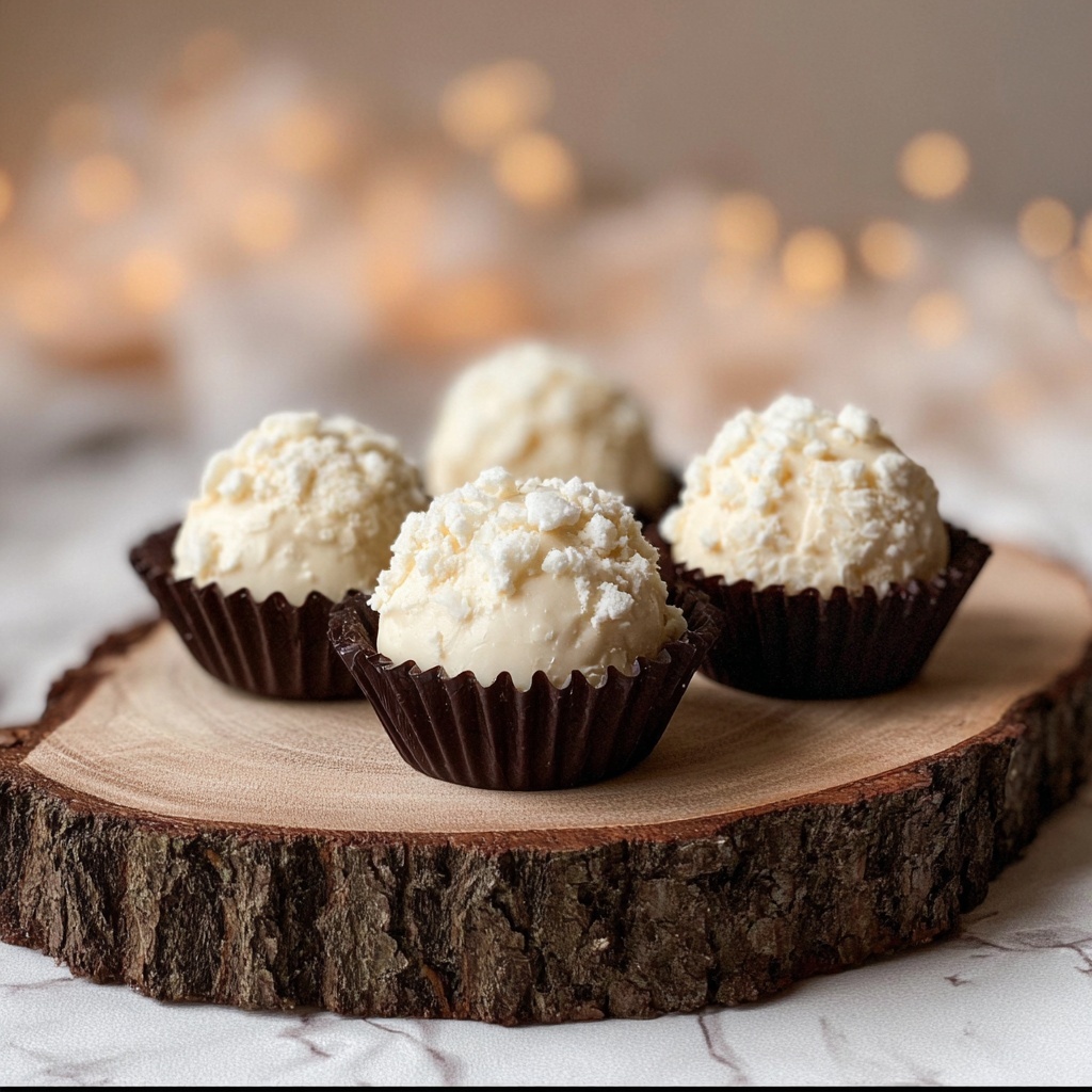White Chocolate Brigadeiros Recipe - Recipe Image