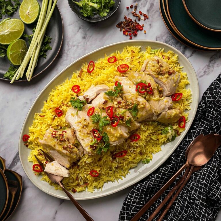Spiced Chicken with Fragrant Rice and Colorful Vegetables Recipe