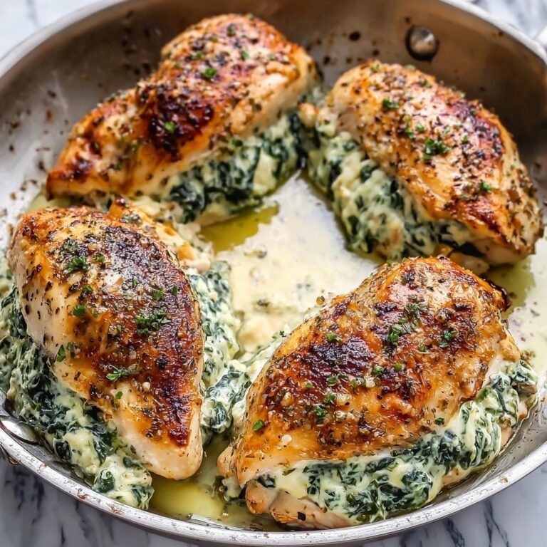 Spinach Artichoke Stuffed Chicken Breast Recipe