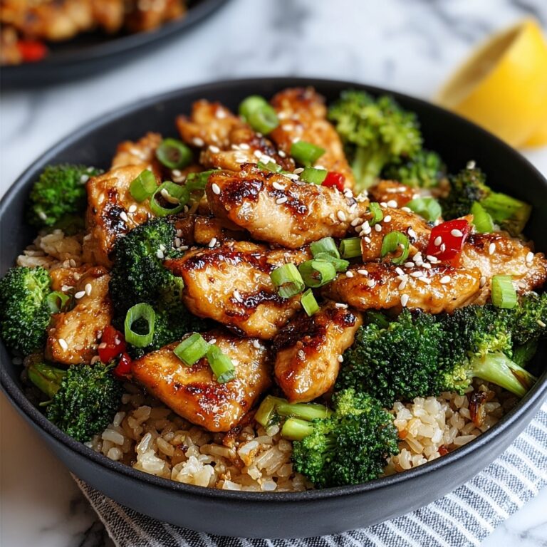 Teriyaki Chicken Skillet Casserole with Broccoli Recipe
