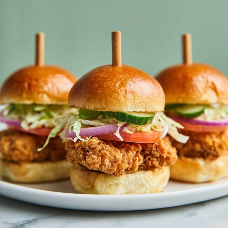 Mini Crispy Chicken Sandwiches Recipe